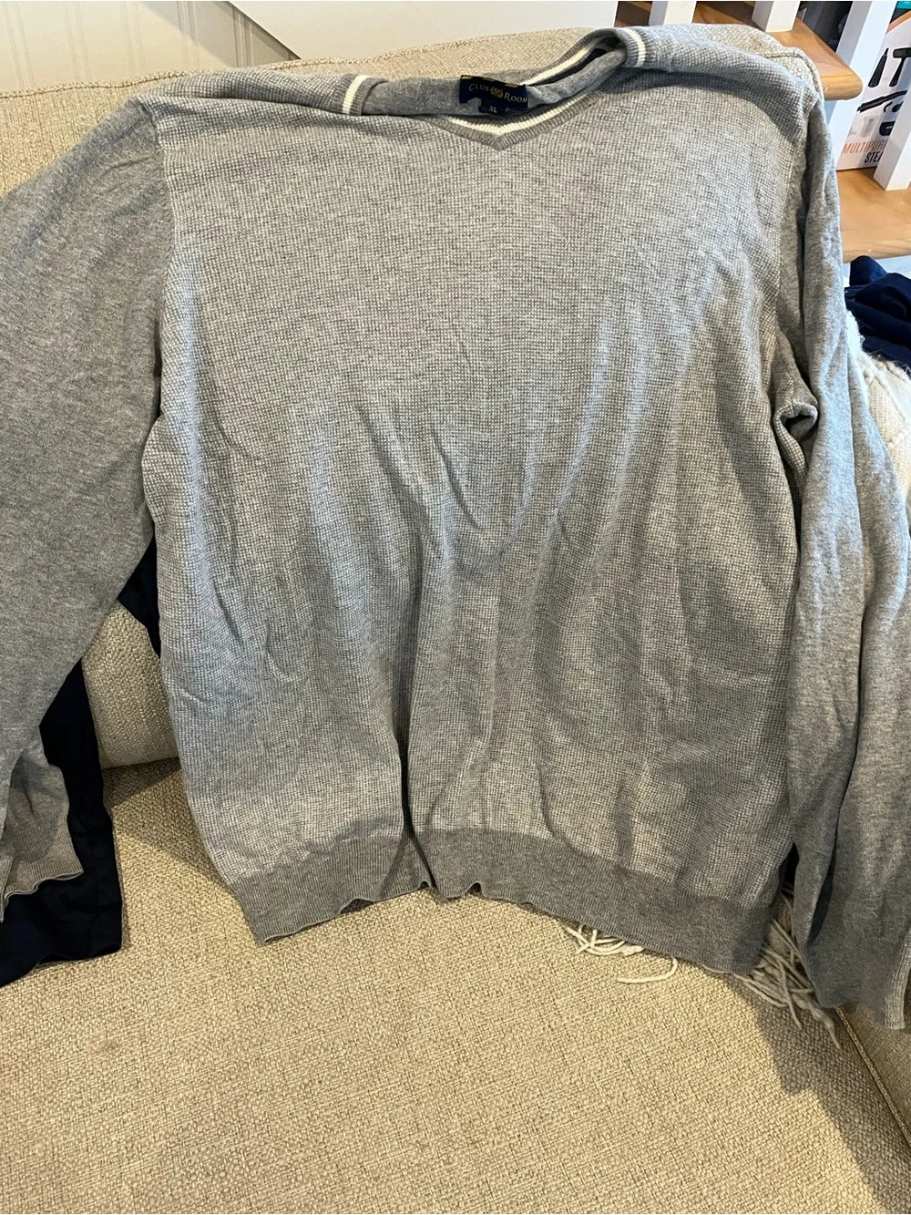 Gildan Men’s Crewneck Sweater - White